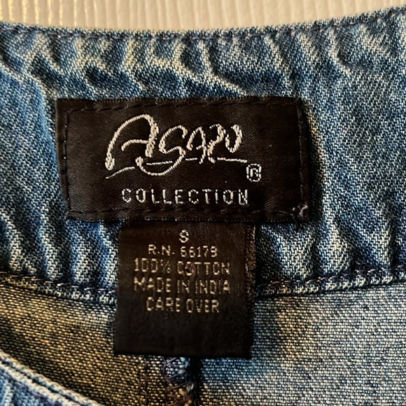 Vintage Agan Collection Denim Maxi Dress - Picture 2 of 4